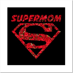 Mom Is Super Posters and Art